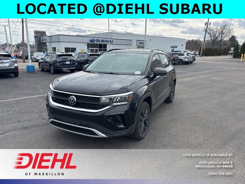 Used 2022 Volkswagen Taos S with VIN 3VVAX7B24NM044659 for sale in Massillon, OH