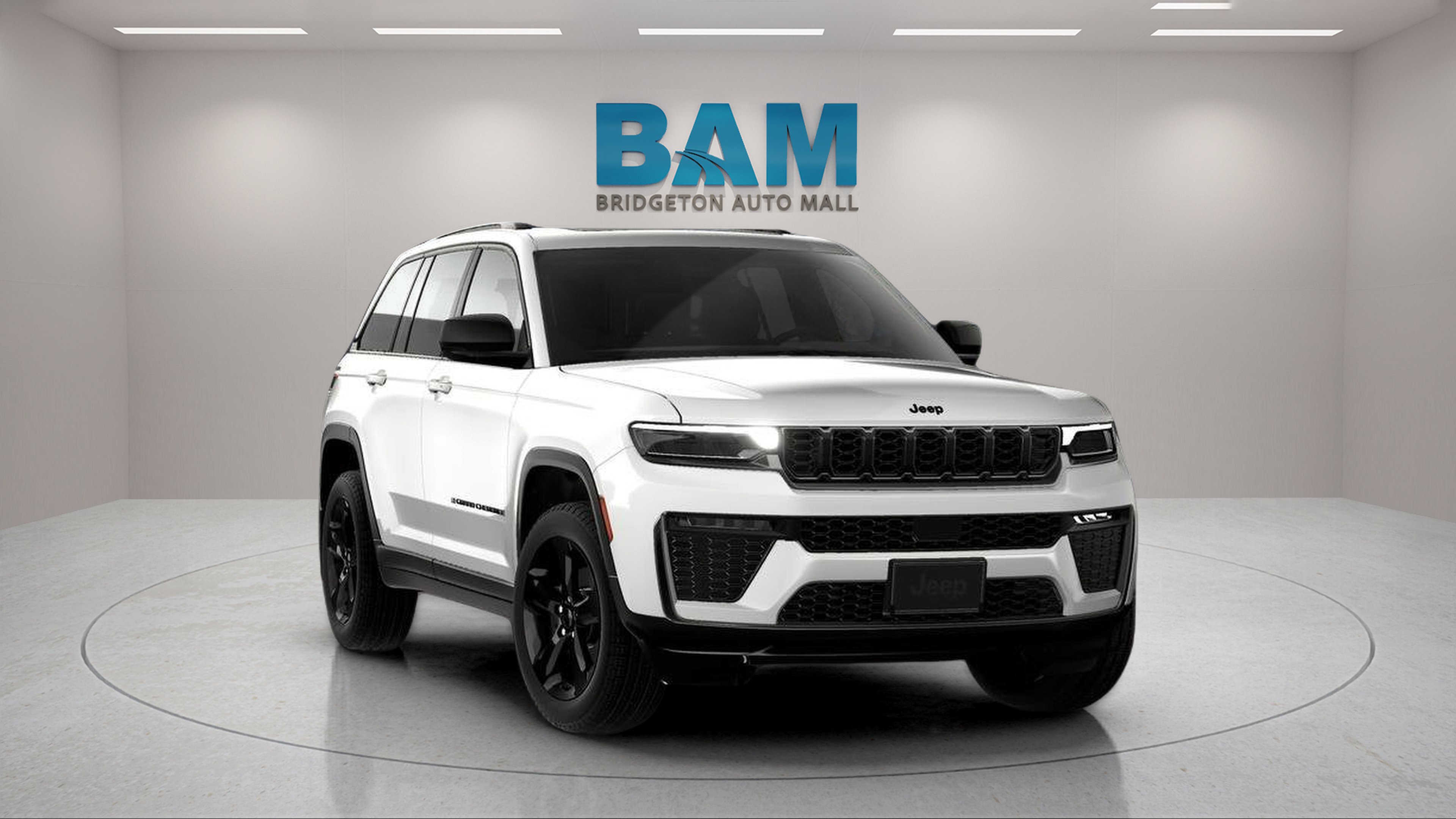 New 2026 Bright White Clear-Coat Exterior Paint Jeep Limited image 3