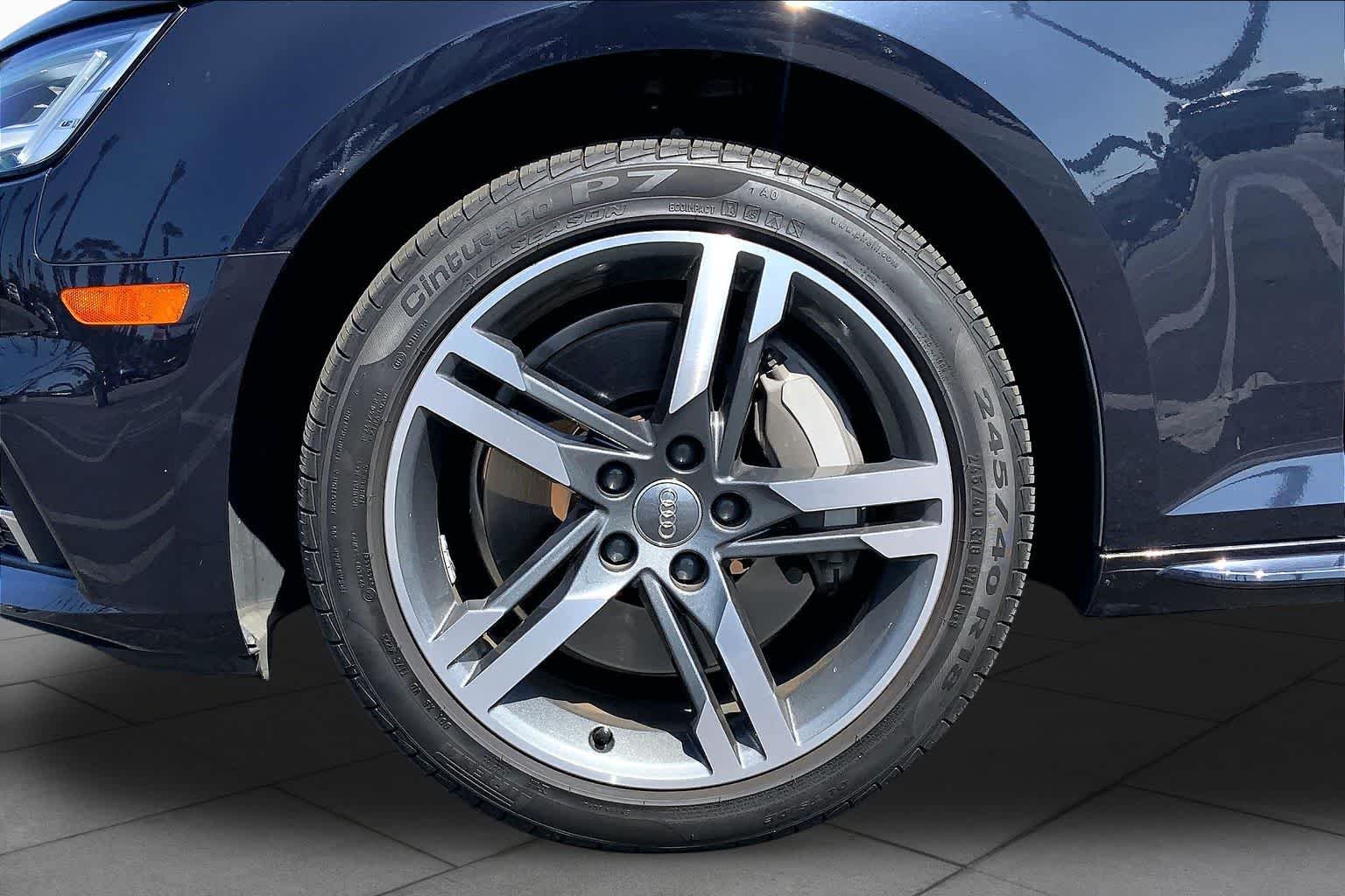 Used 2017 Moonlight Blue Metallic Audi Premium Plus image 10