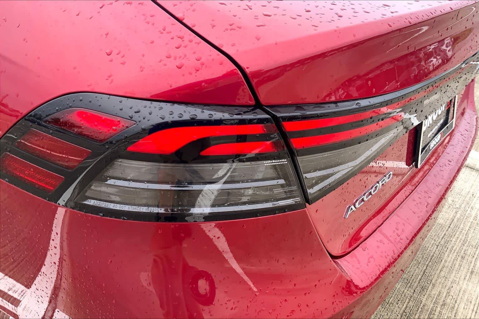 Used 2023 Radiant Red Metallic Honda EX image 28