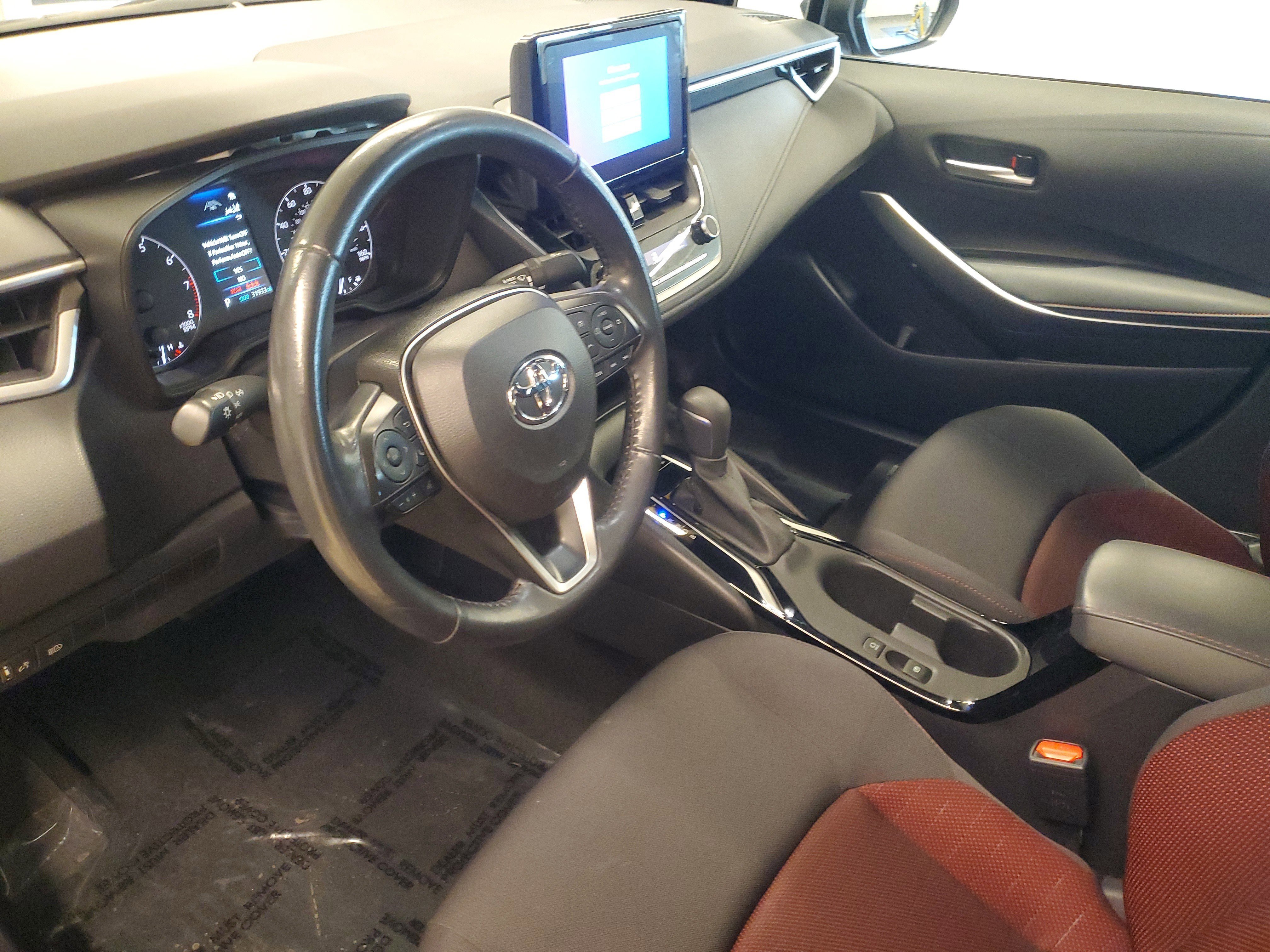 Used 2023 Midnight Black Metallic Toyota SE image 15