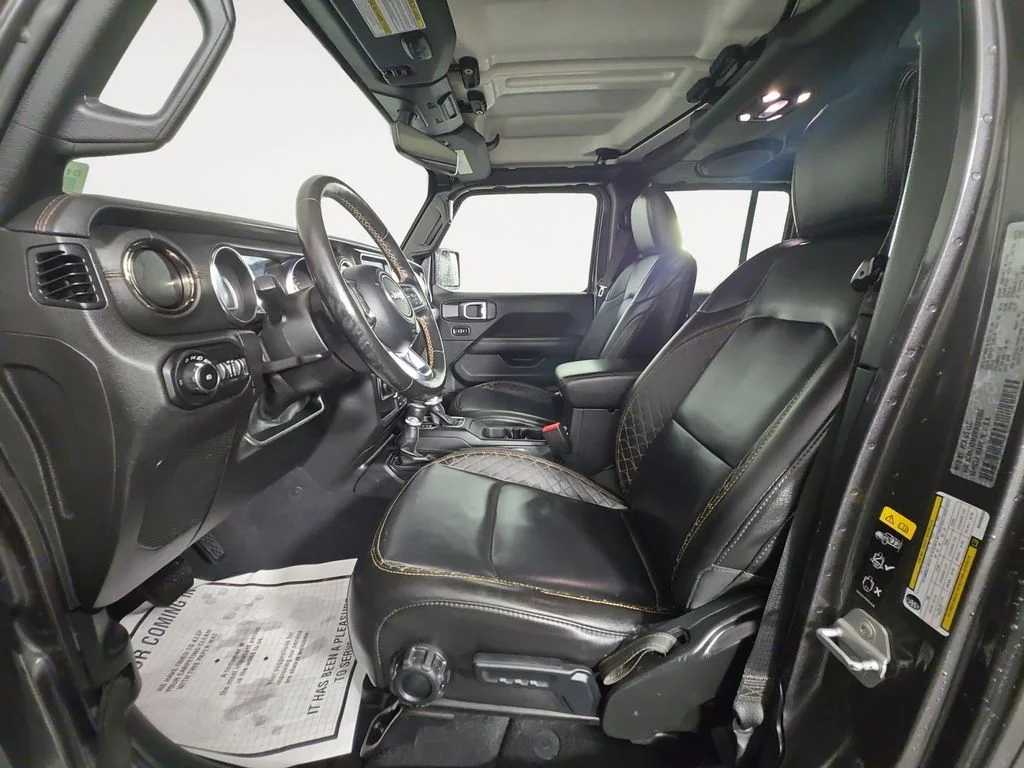 Used 2021 Gray Jeep Unlimited Sahara High Altitude image 9