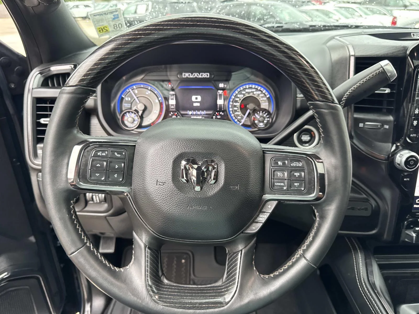 Used 2022 Patriot Blue Pearlcoat Ram Limited image 22