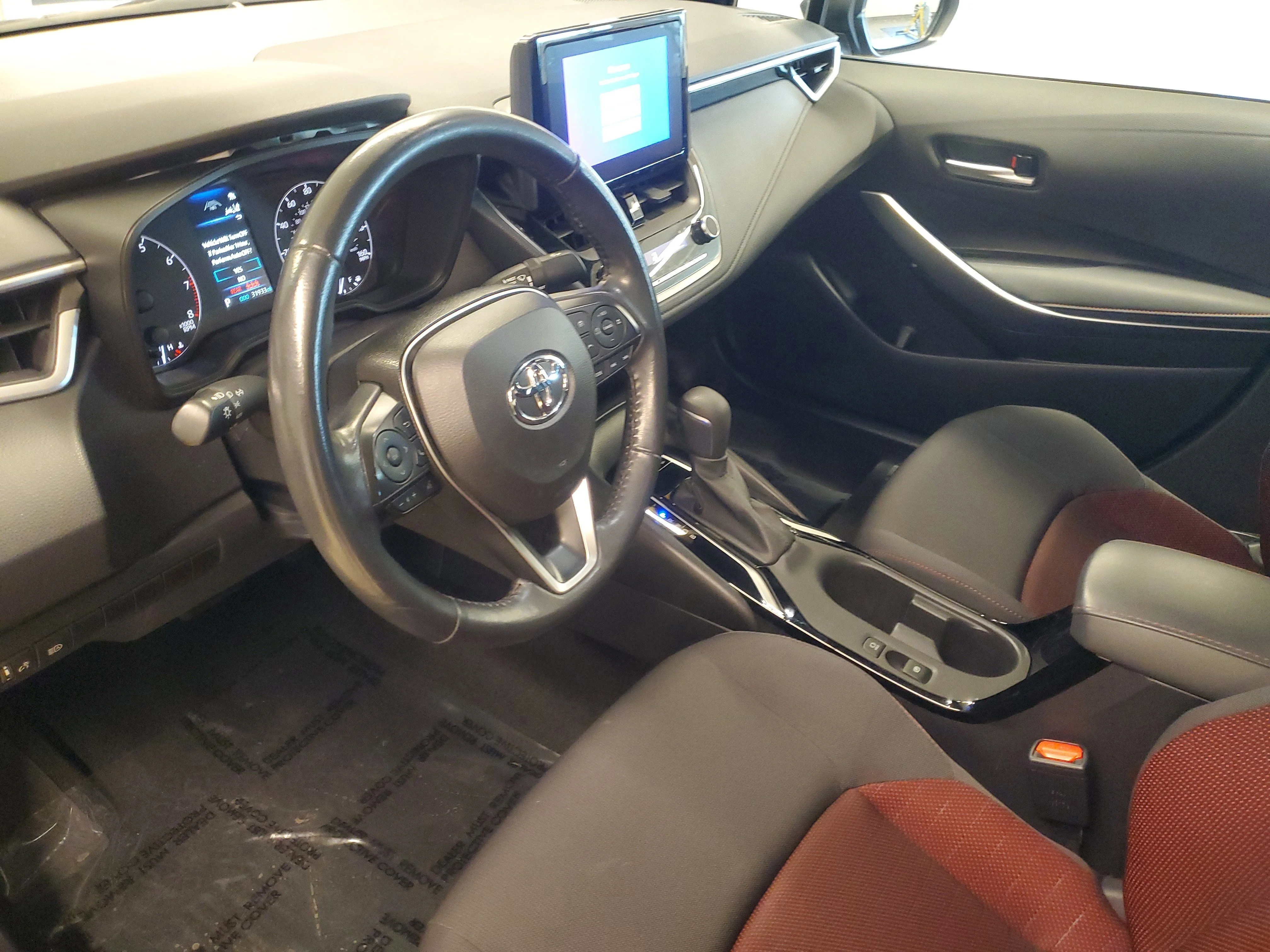 Used 2023 Midnight Black Metallic Toyota SE image 15