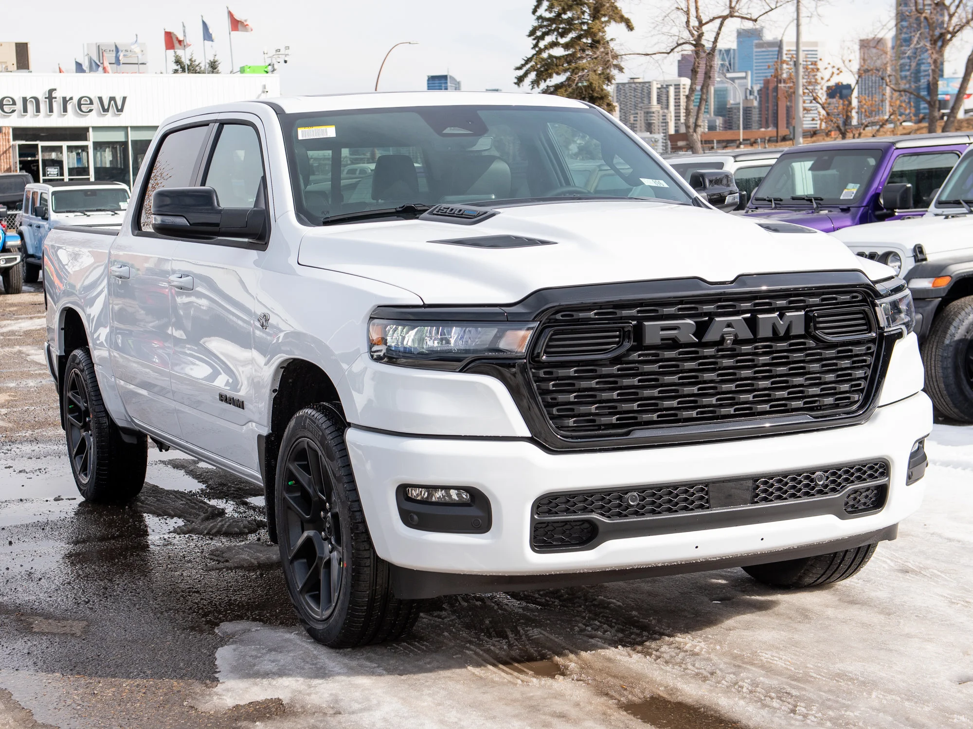 New 2026 White RAM Sport* Hemi V8 image 8
