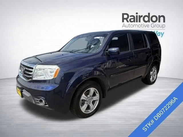 Used 2013 Blue Honda EX-L image 3