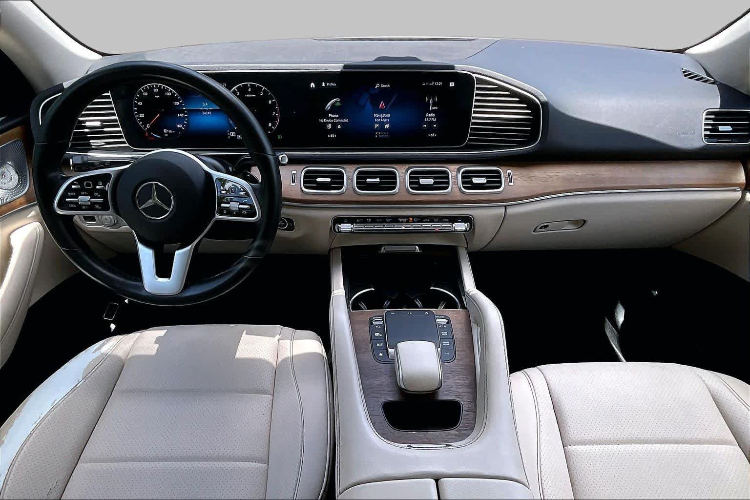 Used 2021 Lunar Blue Metallic Mercedes-Benz GLE 350 image 16
