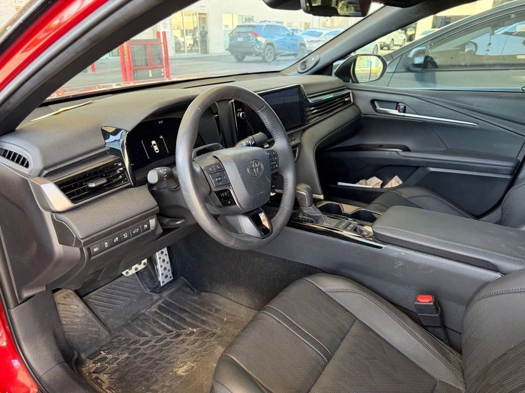 Used 2025 Midnight Black Metallic Toyota XSE image 8