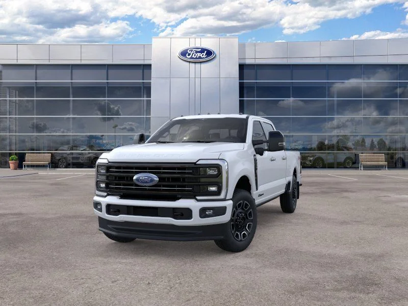 New 2026 Star White Metallic Tri-Coat Ford F-250® Platinum® image 2