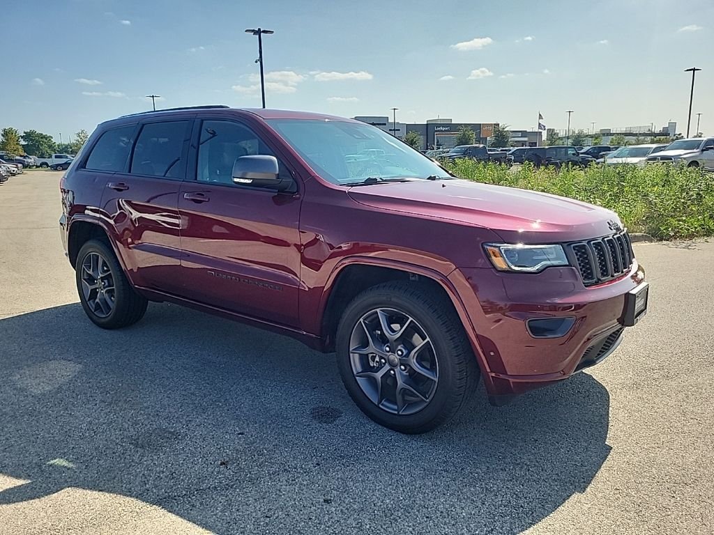 Used 2021 Red Jeep Limited image 7
