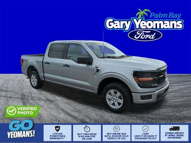 New 2026 Iconic Silver Metallic Ford XLT image 1