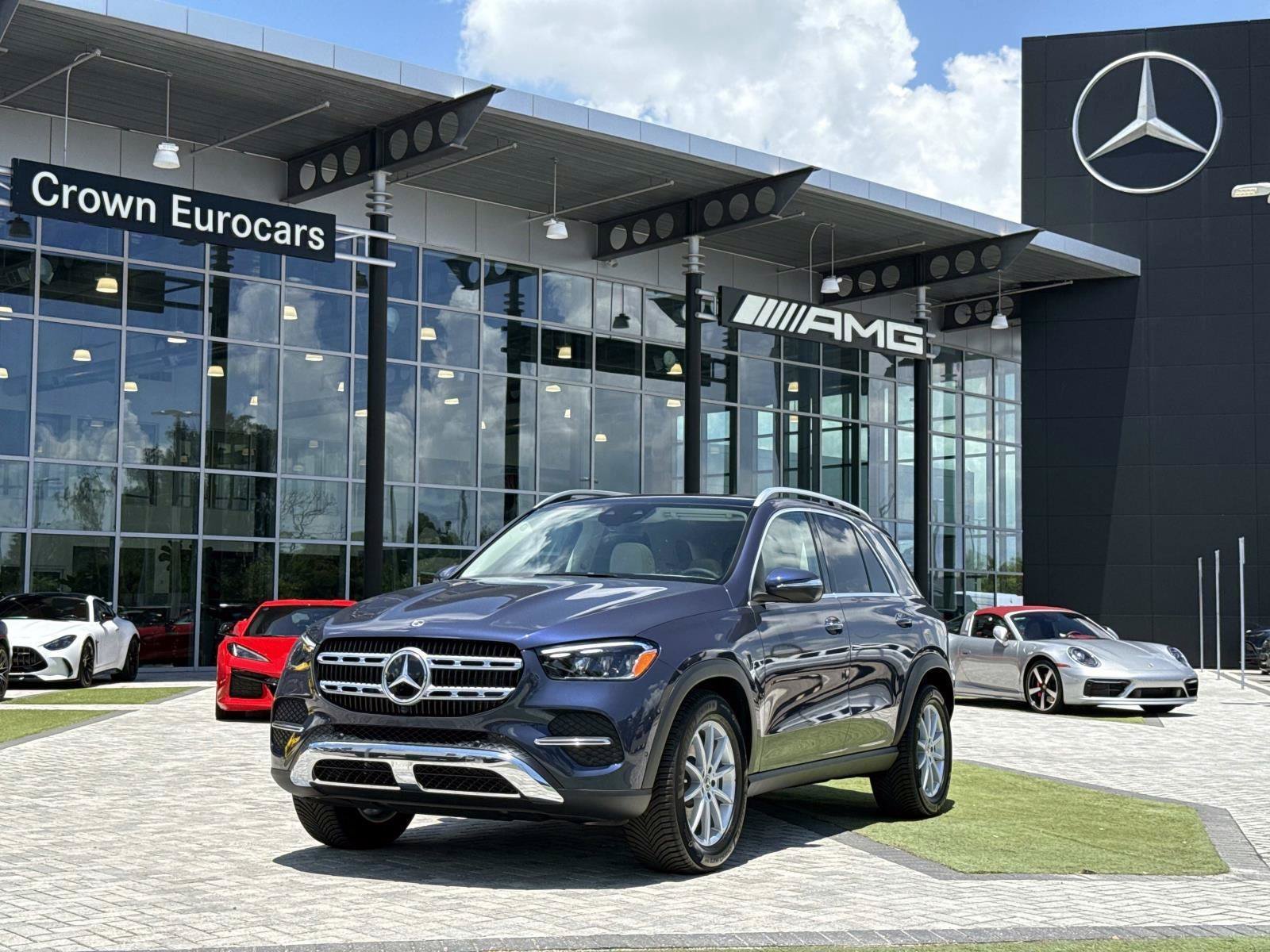 New 2026 Twilight Blue Metallic Mercedes-Benz 350 SUV image 1