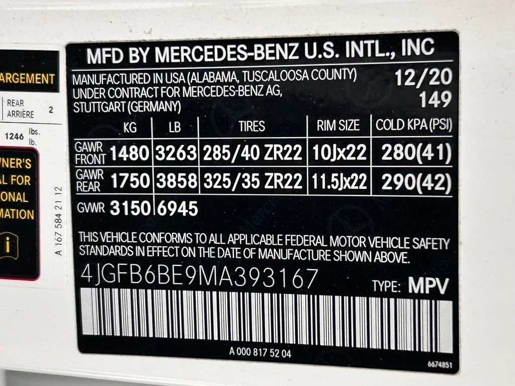 Used 2021 White Mercedes-Benz GLE 53 AMG® image 24