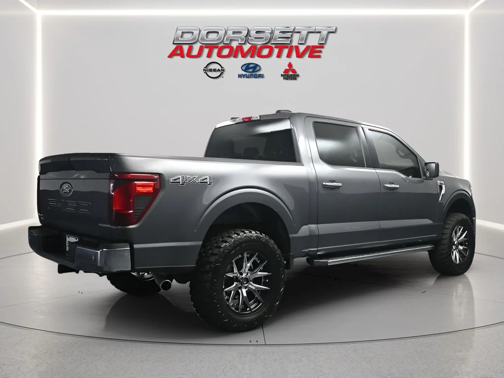Used 2025 Carbonized Grey Metallic Ford XLT image 6