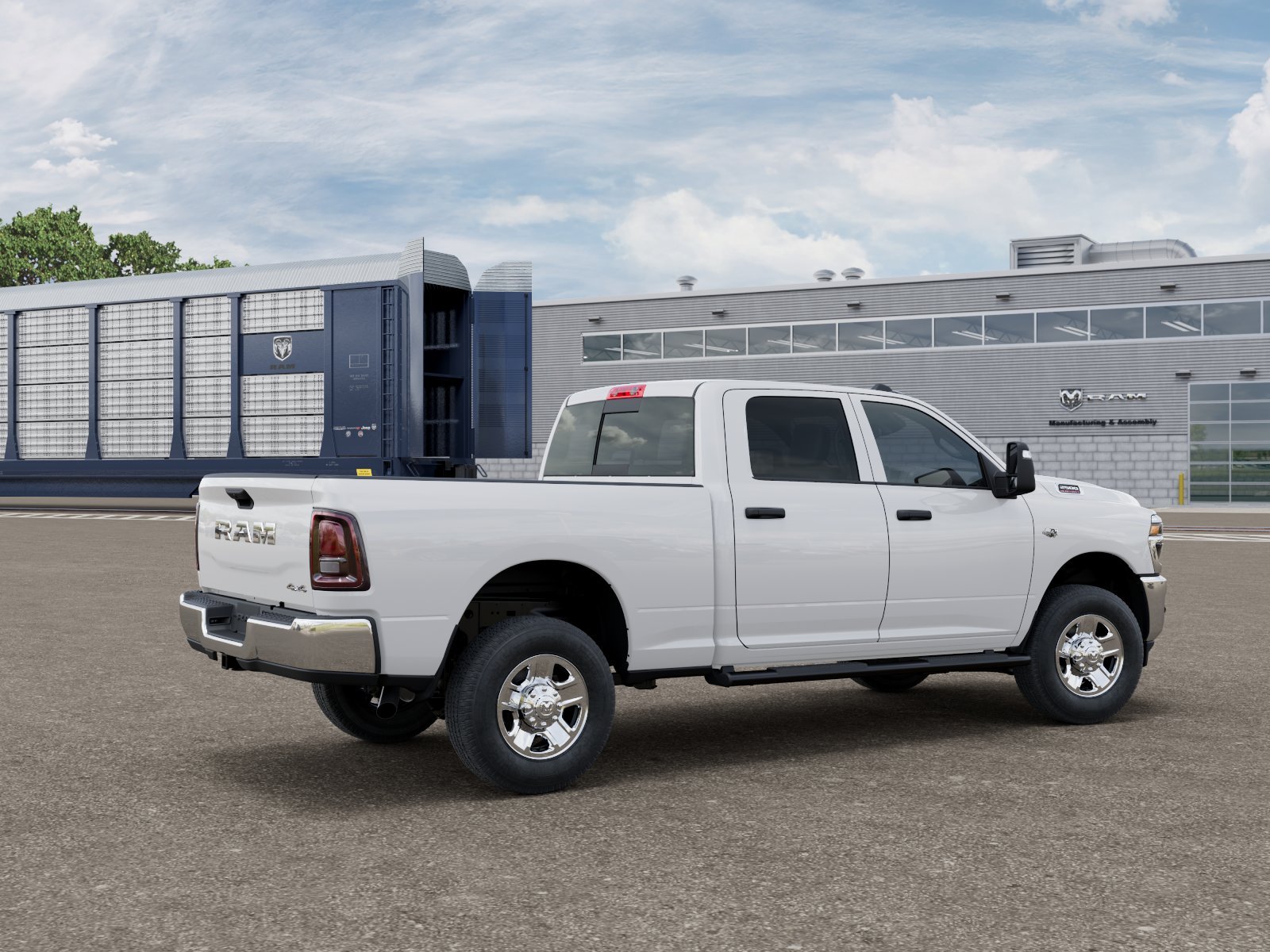 New 2027 Bright White Clearcoat RAM Tradesman image 2