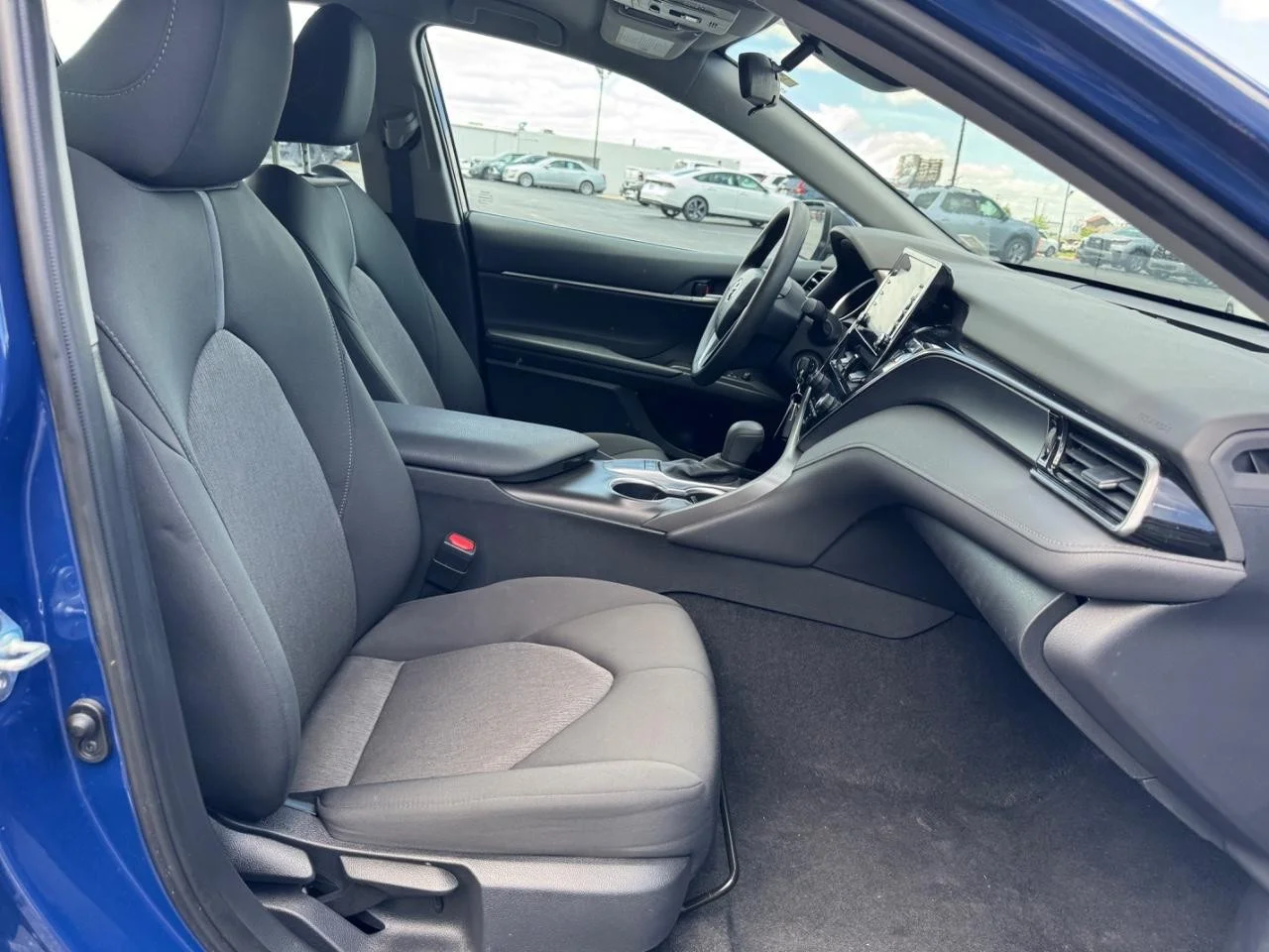 Used 2024 Reservoir Blue Toyota LE image 17