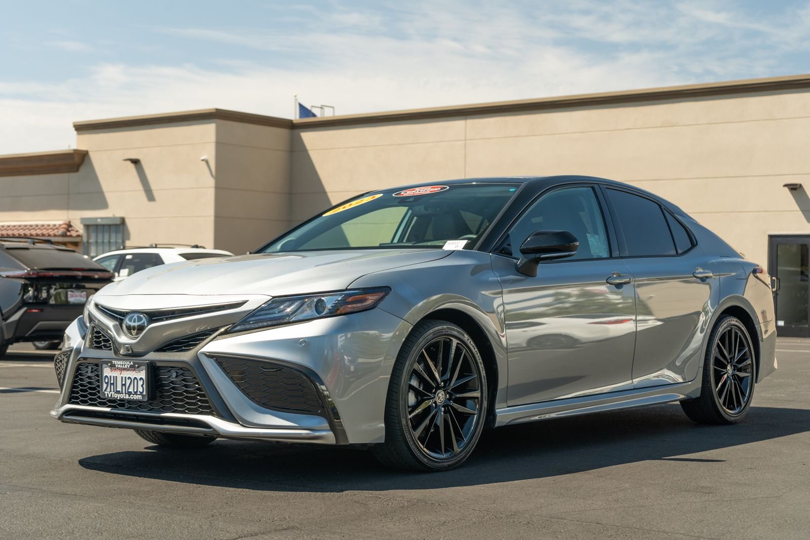 Certified Used 2023 Celestial Silver Metallic Toyota XSE V6 image 3