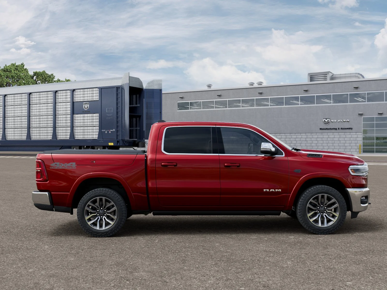 New 2027 Molten Red Pearl-Coat Exterior Paint RAM Limited image 12