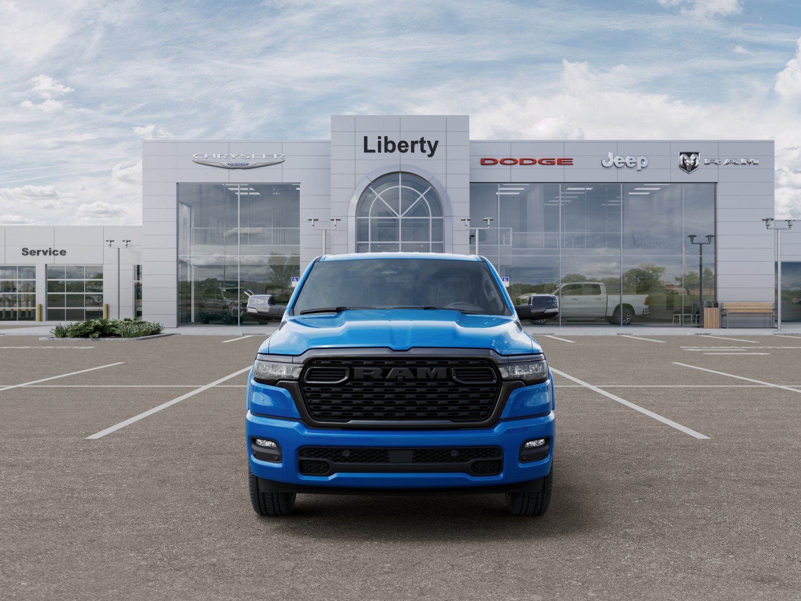 New 2026 Hydro Blue Pearlcoat RAM Big Horn/Lone Star image 38
