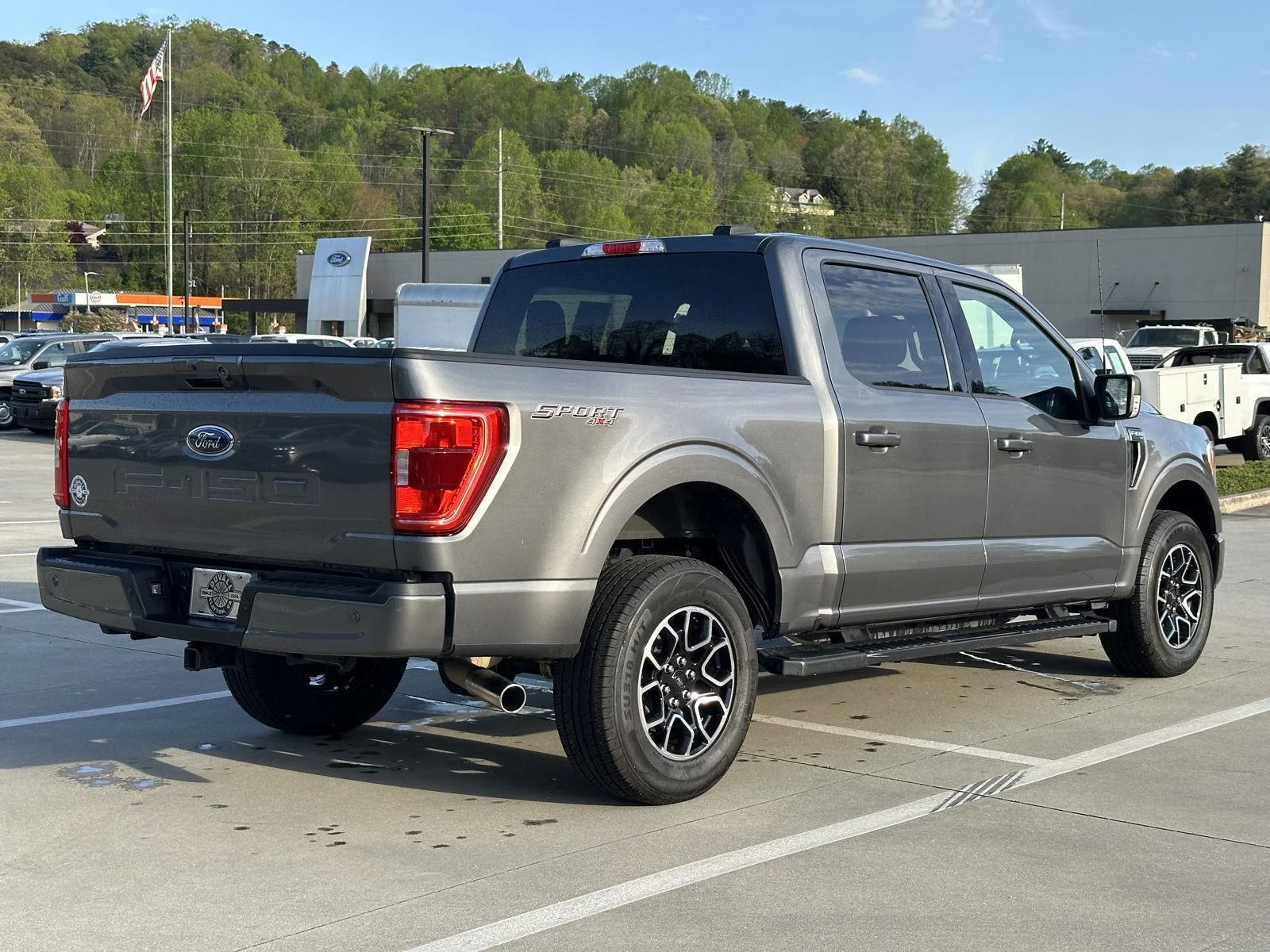 Used 2023 Carbonized Gray Metallic Ford XLT image 6