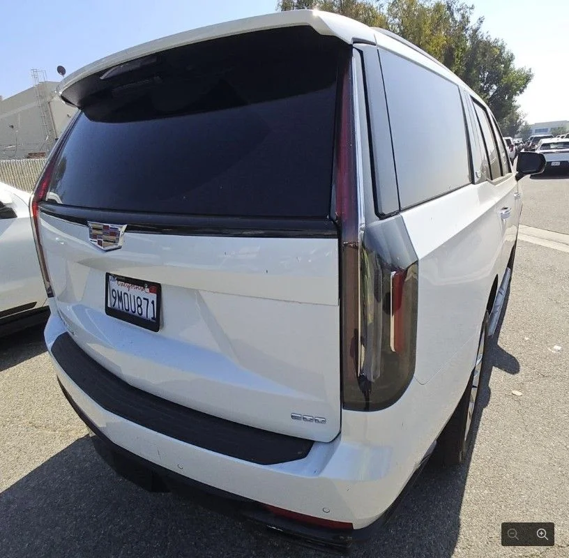 Used 2024 White Cadillac Premium Luxury image 6