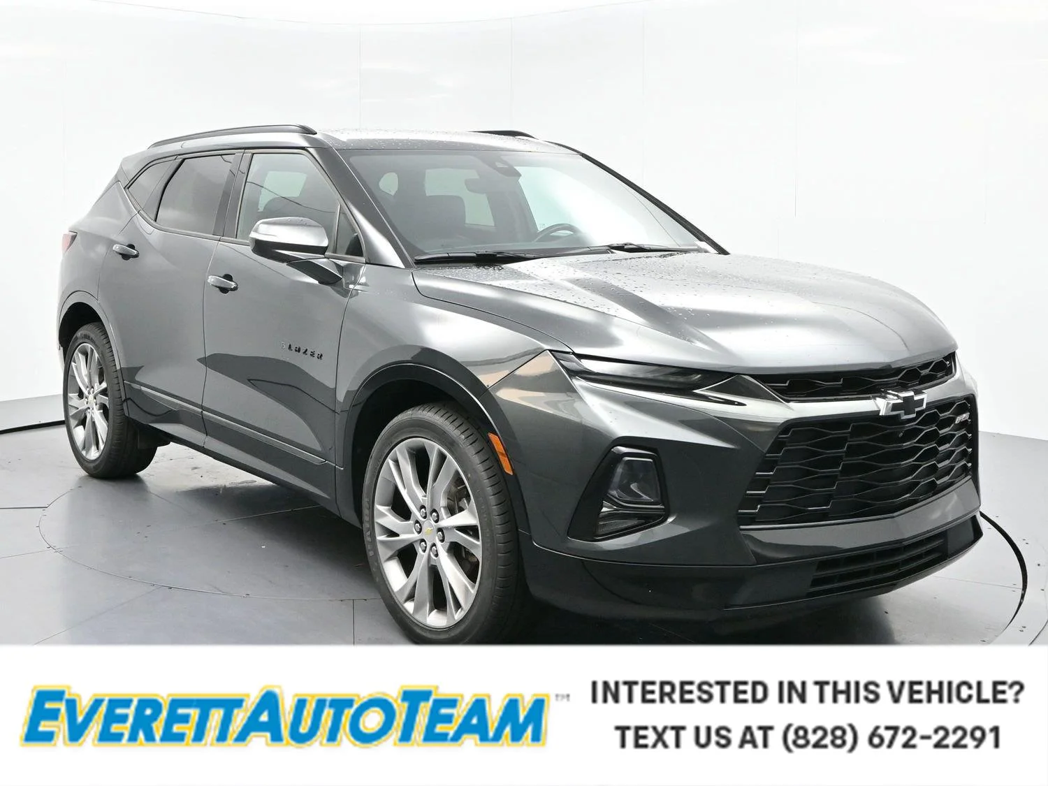 Used 2020 NIGHTFALL GRAY METALLIC Chevrolet RS image 1