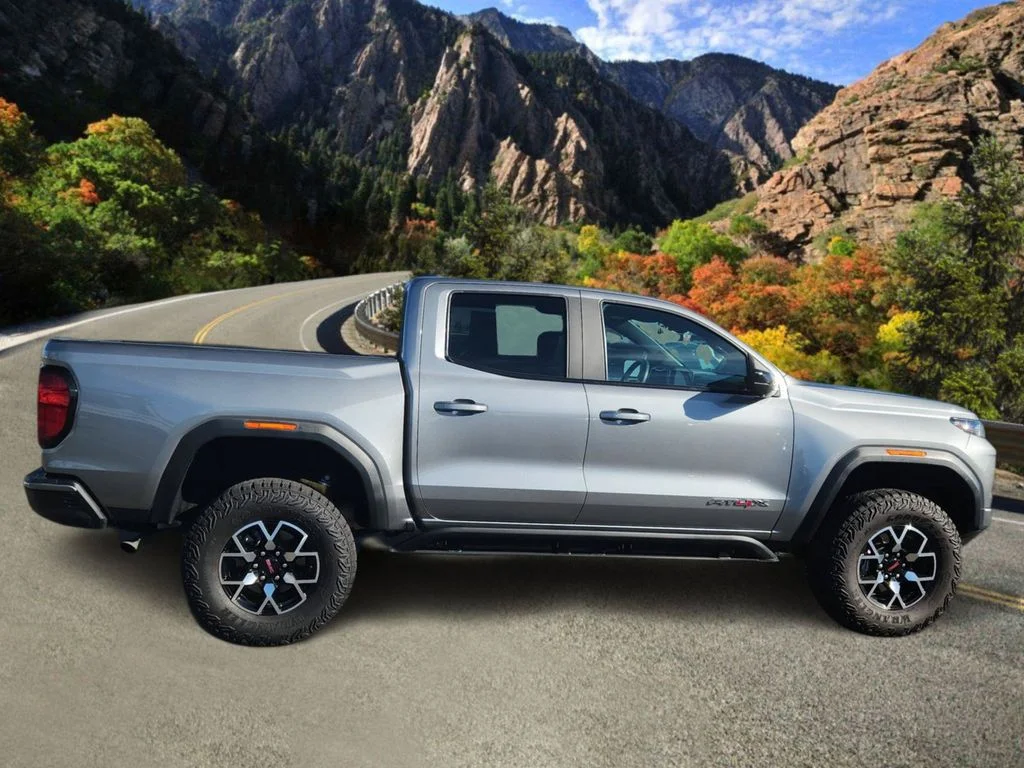 Used 2023 Silver GMC AT4X image 2