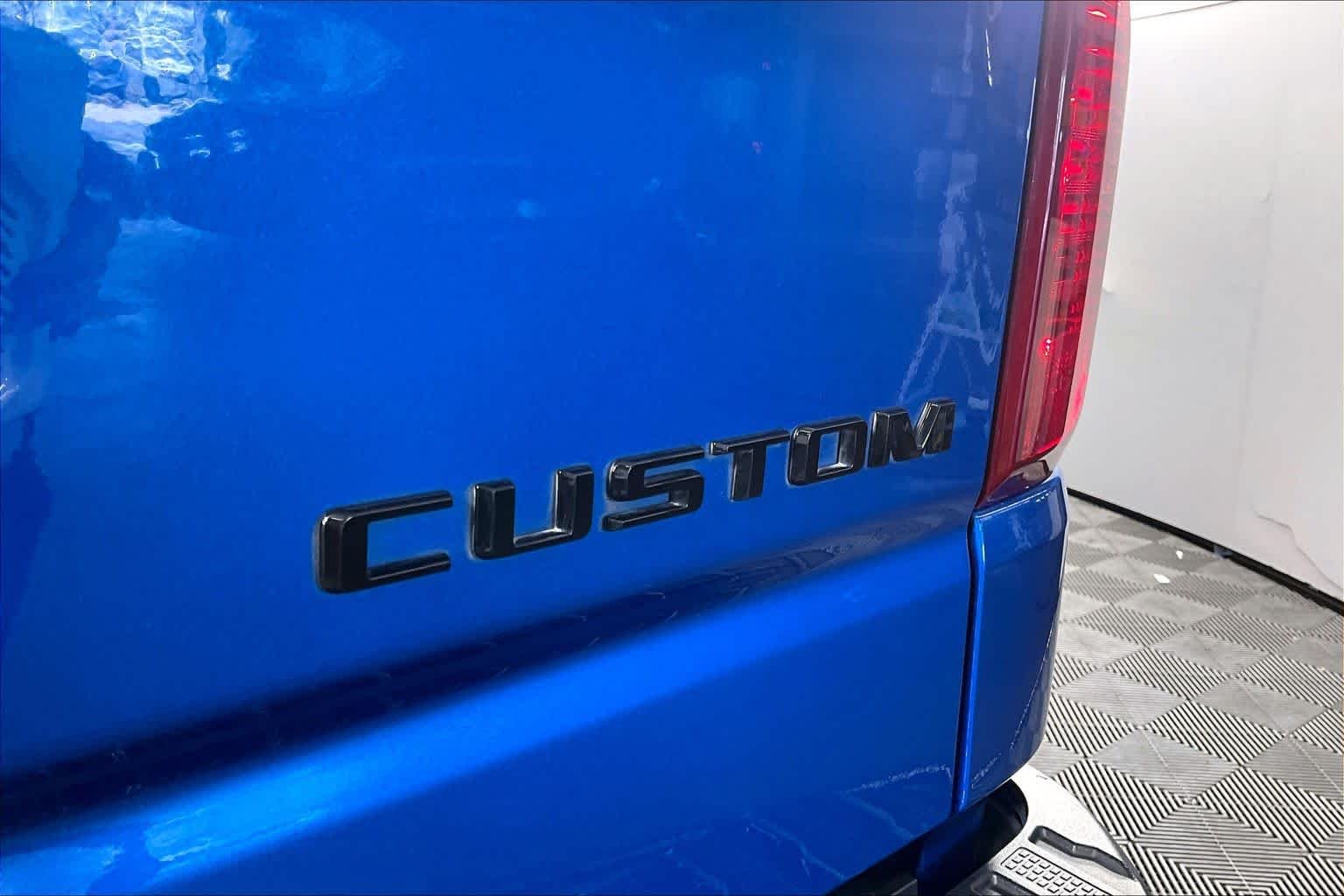 Certified Used 2024 Glacier Blue Metallic Chevrolet Custom image 10
