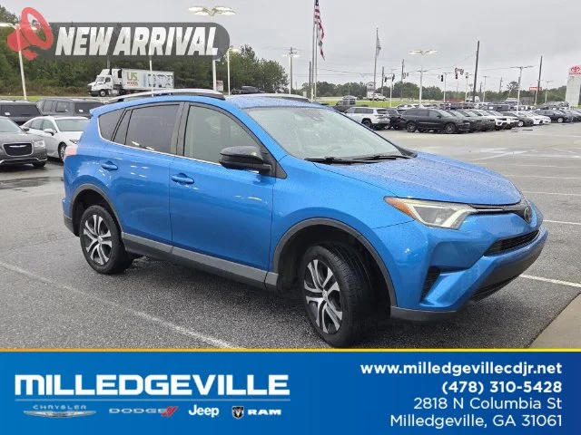 Used 2018 Blue Toyota LE image 1