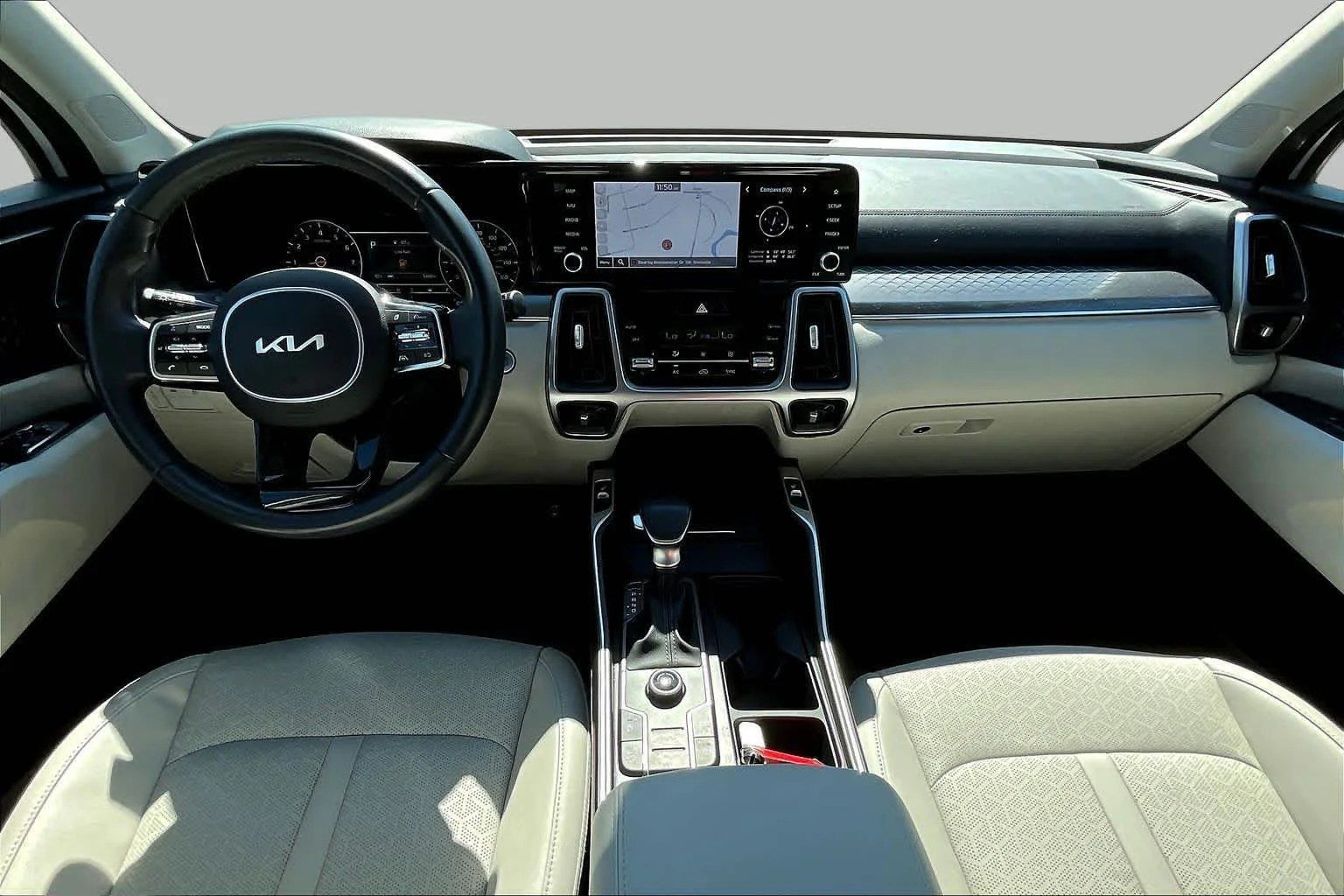 Used 2023 Glacial White Pearl Kia S image 15