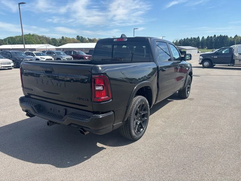 New 2026 Diamond Black Crystal Pearl-Coat Exterior Paint RAM Laramie image 2