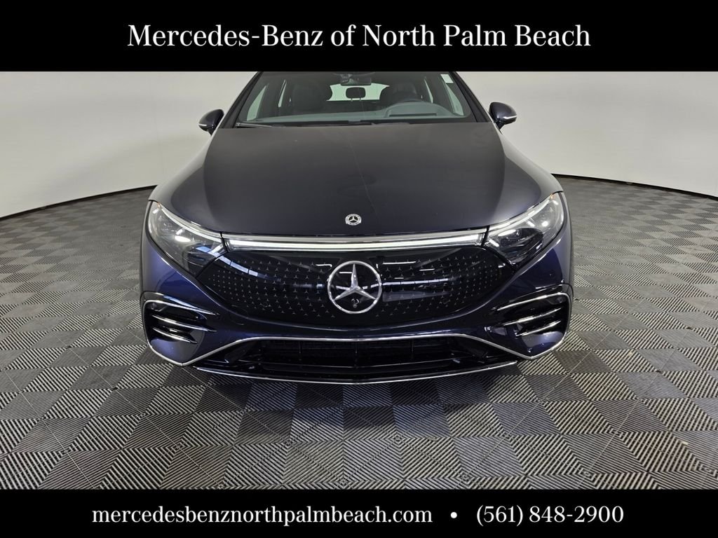 Certified 2022 Mercedes-Benz EQS EXCLUSIVE with VIN W1KCG4EBXNA017566 for sale in Palm Beach Gardens, FL