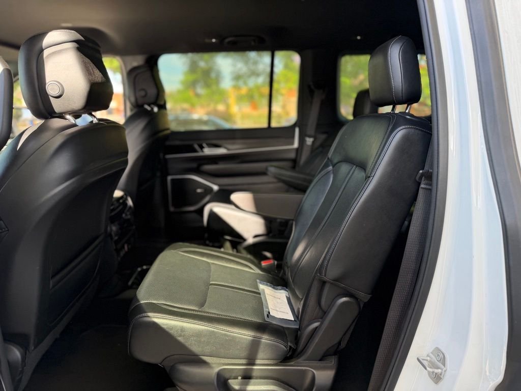 Used 2024 Bright White Clearcoat Jeep Series III image 4