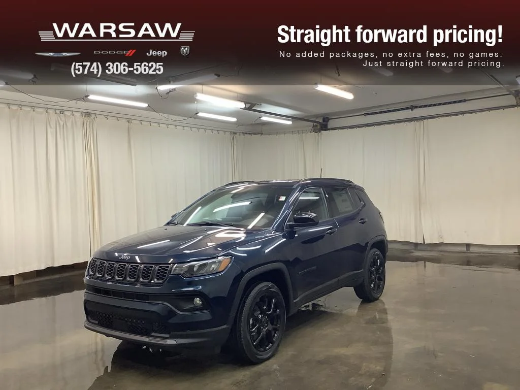 New 2026 Fathom Blue Pearl-Coat Exterior Paint Jeep Latitude image 1