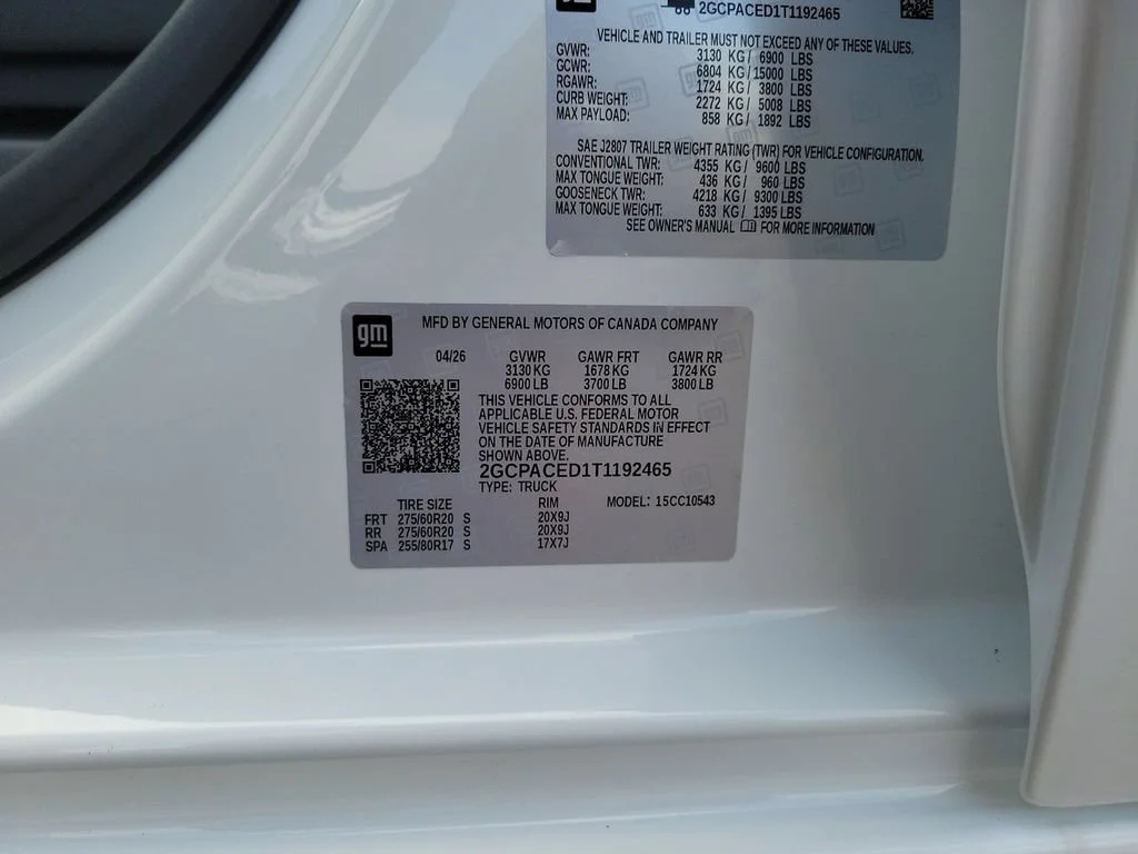 New 2026 Summit White Chevrolet LT image 33