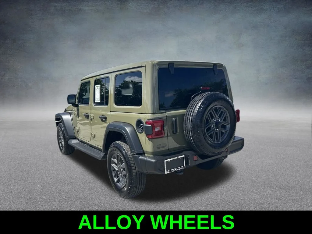 Certified Used 2025 Green Jeep Sport S image 7