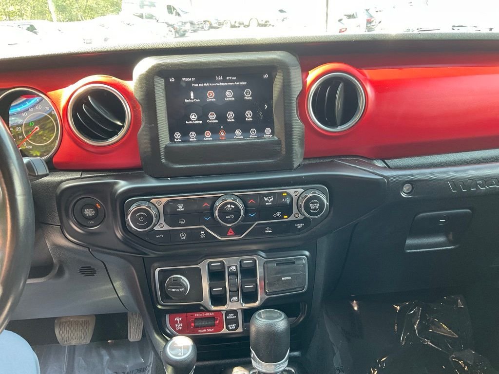Used 2021 Red Jeep Unlimited Rubicon image 16