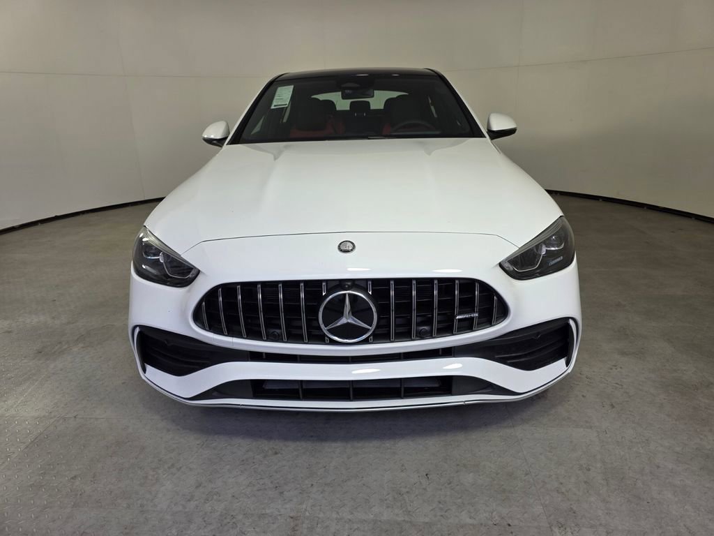 New 2026 Polar White Mercedes-Benz AMG® C 43 4MATIC® Sedan image 19