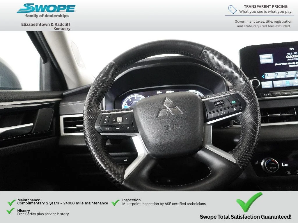 Used 2023 Mercury Gray Metallic Mitsubishi SE image 15