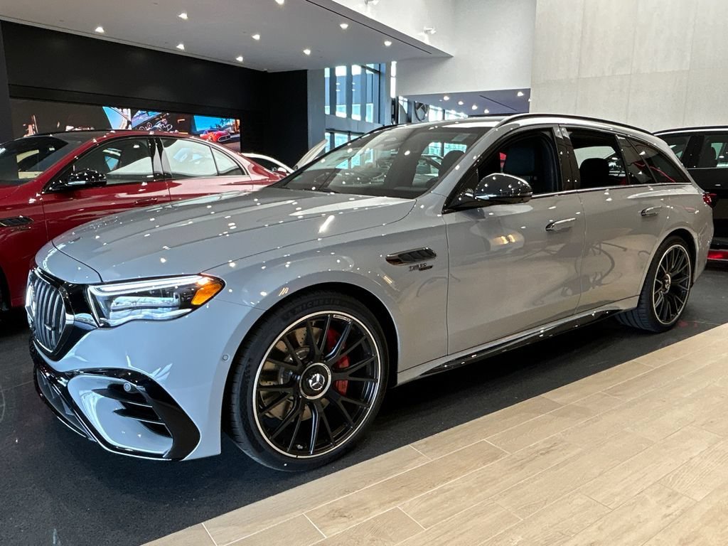 New 2027 MANUFAKTUR Alpine Grey Mercedes-Benz AMG® E 53 Hybrid Wagon image 33