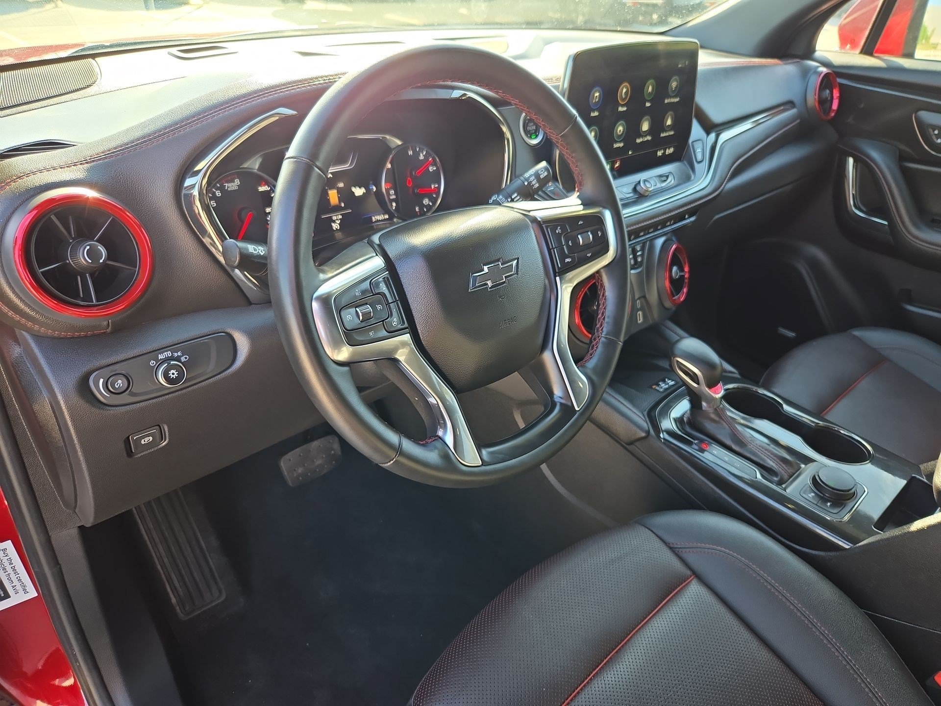 Used 2025 Radiant Red Tintcoat Chevrolet RS image 12