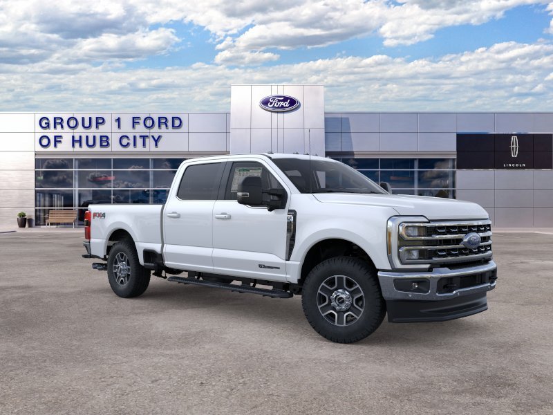 New 2026 Star White Metallic Tri-Coat Ford F-350® Lariat® image 7