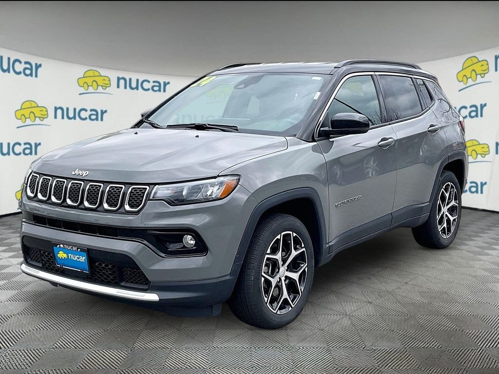 Used 2024 Gray Jeep Limited image 3