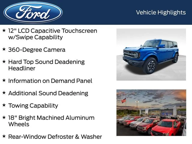 Used 2022 Blue Ford Outer Banks image 13
