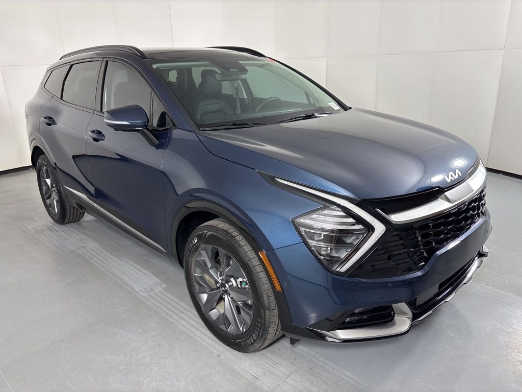 Used 2025 Blue Kia SX-Prestige image 2