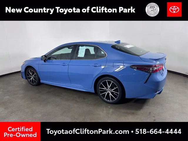 Certified Used 2024 Blue Toyota SE image 5