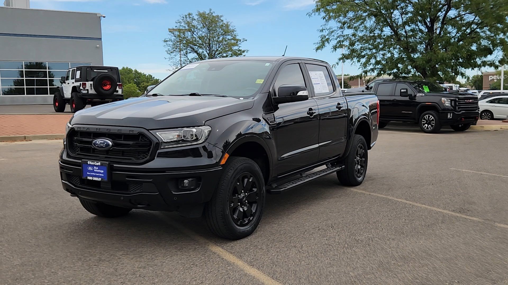 Certified Used 2019 Shadow Black Ford LARIAT image 2