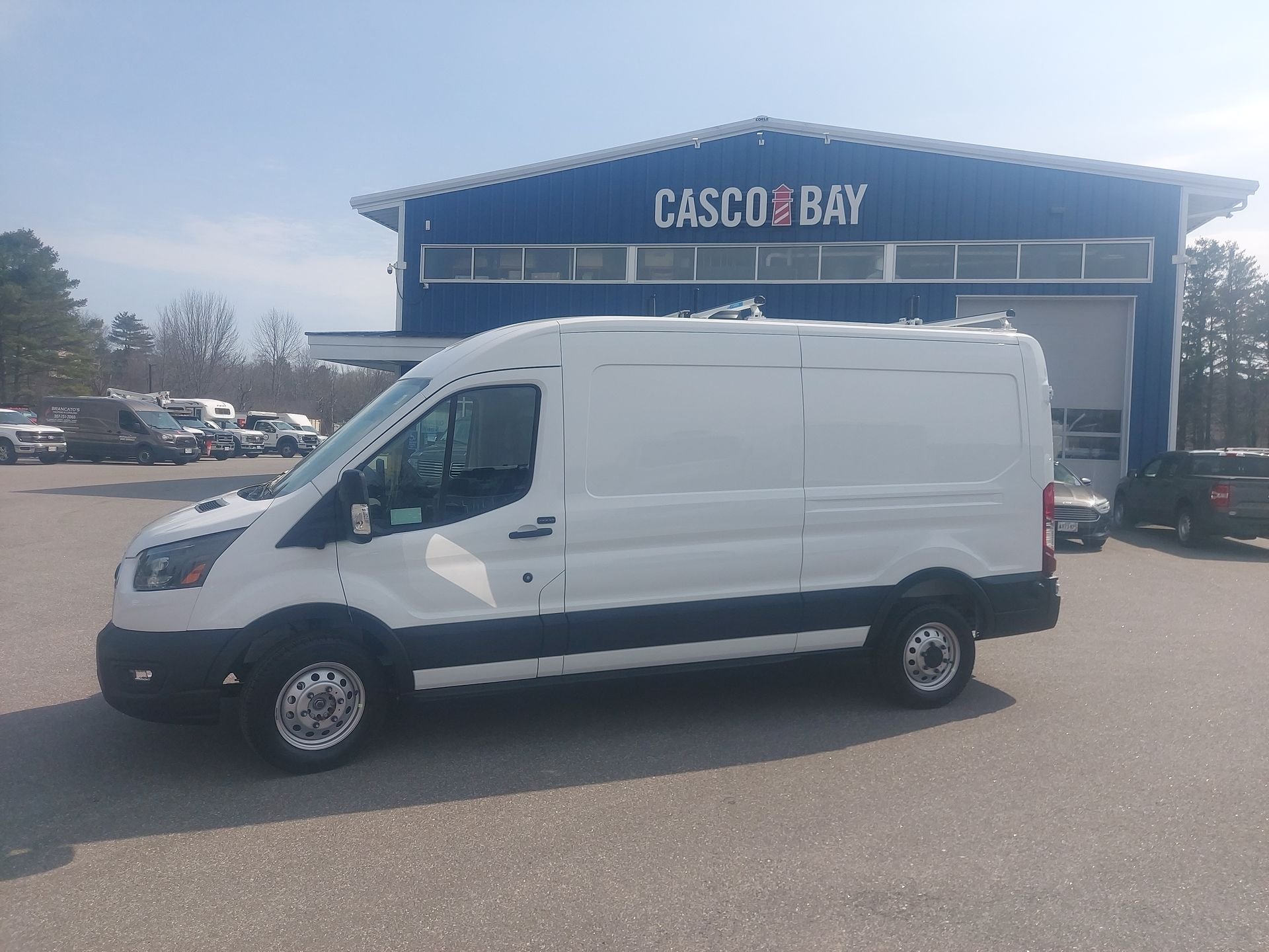 New 2026 Oxford White Ford Cargo Van image 1