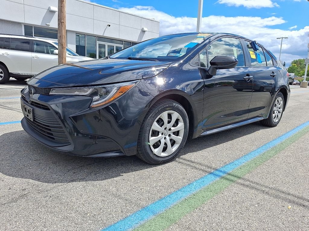 Used 2023 Black Toyota LE image 2