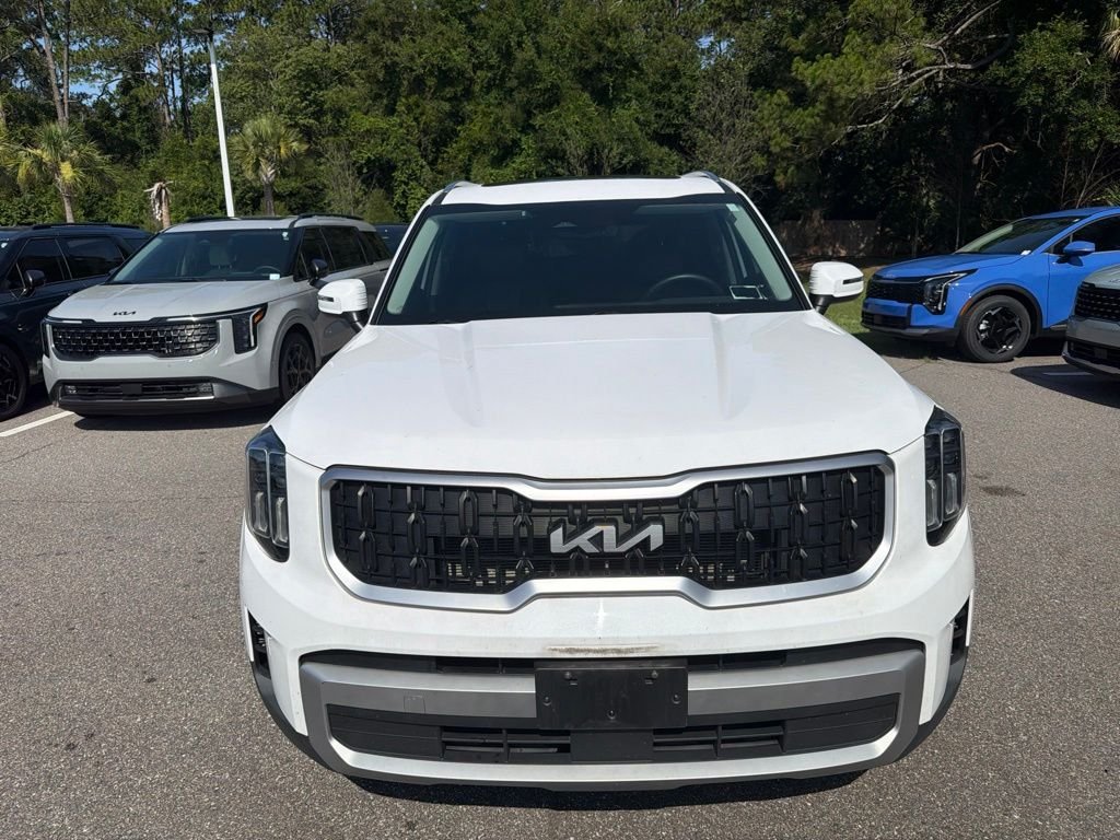 Certified Used 2023 White Kia EX image 2